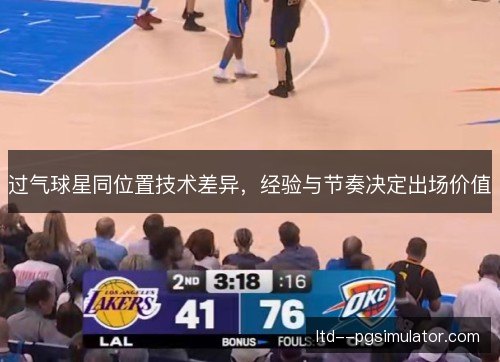 过气球星同位置技术差异，经验与节奏决定出场价值